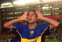 Juan Román Riquelme es ídolo en Argentina.