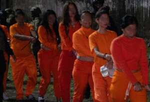 Las reclusas fueron trasladadas a La Roca.