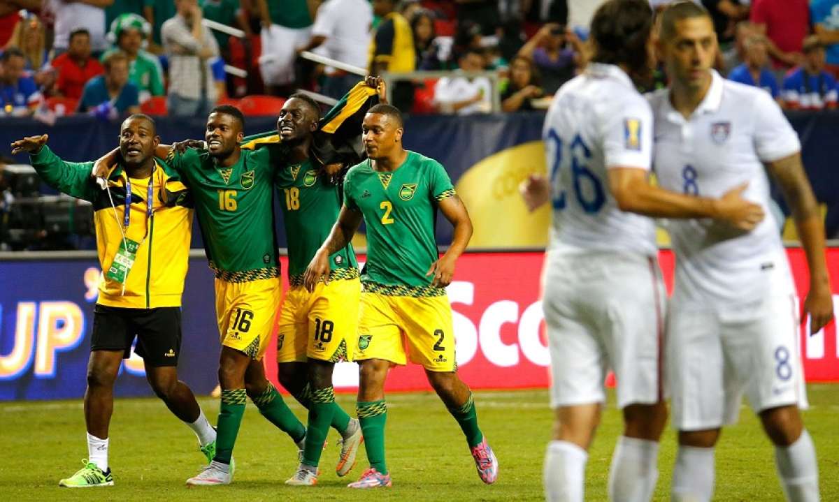 Hist&oacute;rico para Jamaica, que jugar&aacute; su primera final de la Copa Oro. Foto: AFP