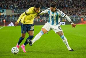 Ecuador y Argentina se enfrentan en el cierre de eliminatorias a la Copa Mundial 2026.