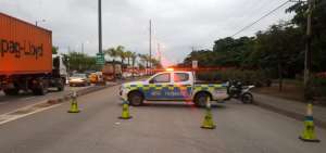 Choque provoc&oacute; congesti&oacute;n vehicular por horas en autopista Narcisa de Jes&uacute;s