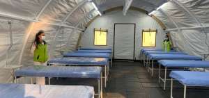 Los hospitales temporales alivian el sistema de salud