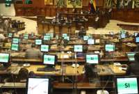 Asamblea Nacional no tramitó proyectos de ley al no tener quórum presencial