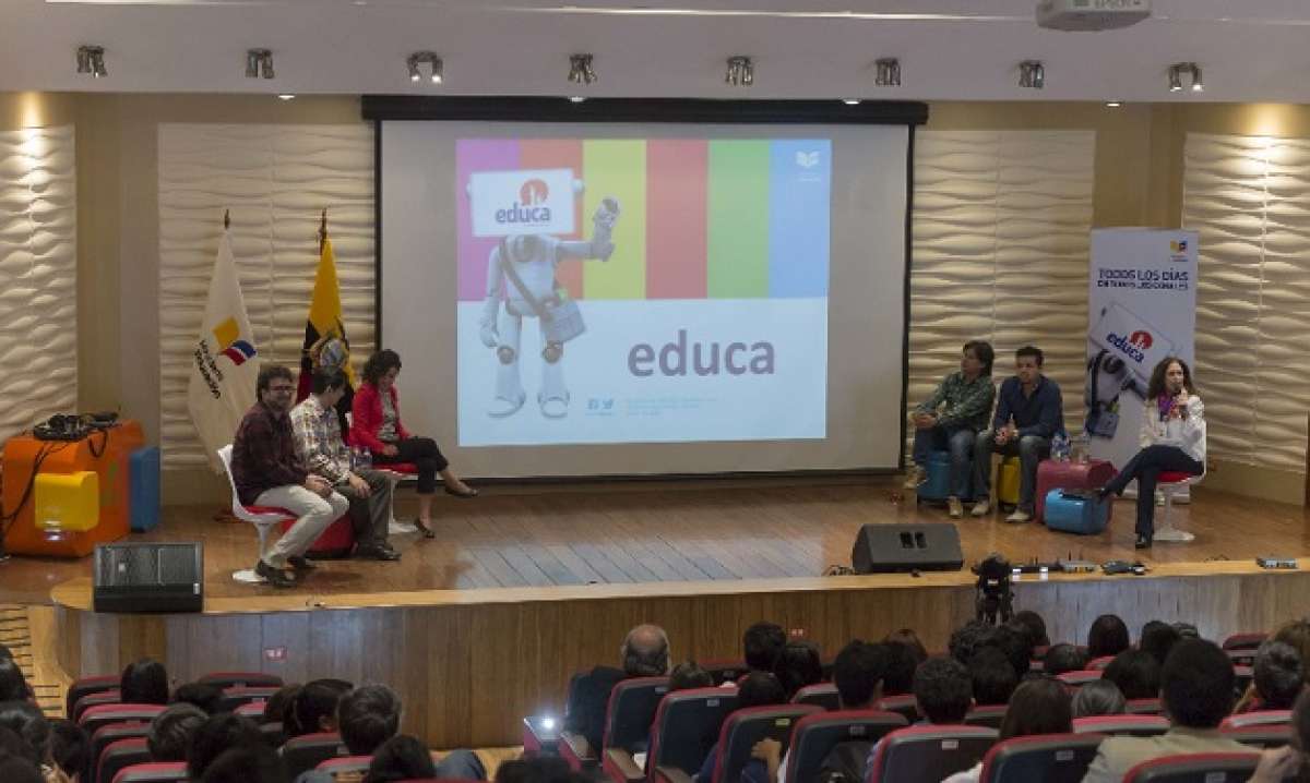  Este mi&eacute;rcoles se realiz&oacute; el foro Los Ni&ntilde;os hacen Educa. Foto: John Guevara / EL TEL&Eacute;GRAFO 