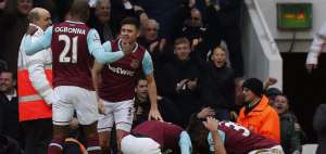 El West Ham prolonga su racha y derrota al Liverpool 2-0