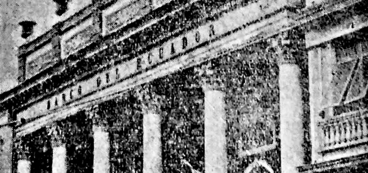 Edificio del Banco de Ecuador fue construido en 1897