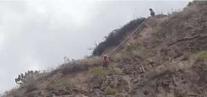 Una persona muri&oacute; tras caer a un barranco en el cerro Casitagua