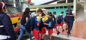 44 personas est&aacute;n aisladas en el Complejo Deportivo La California, en Portoviejo