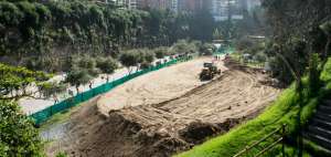 La construcci&oacute;n del proyecto vial arranc&oacute; el 5 de abril pasado en el sector de entrada al t&uacute;nel Guayasam&iacute;n.