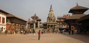El Durbar Square de Bhaktapur, una plaza con templos hind&uacute;es, palacios y estatuas, fue reabierta hoy. Foto internet