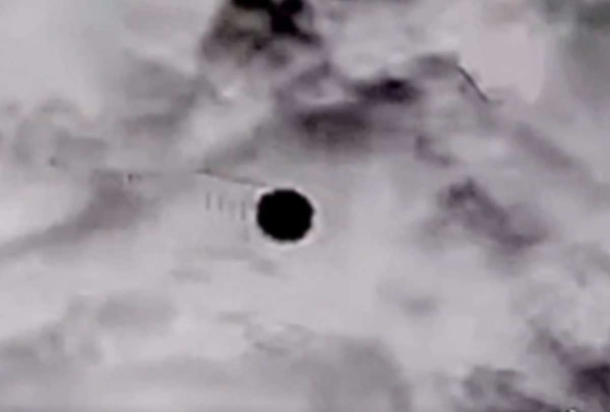 Entre los materiales publicados aparece el video de un caza F-16C derribando un presunto OVNI sobre el lago Hur&oacute;n en 2023.