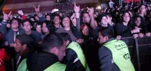 Varios heridos en concierto suspendido de Megadeth en Paraguay
