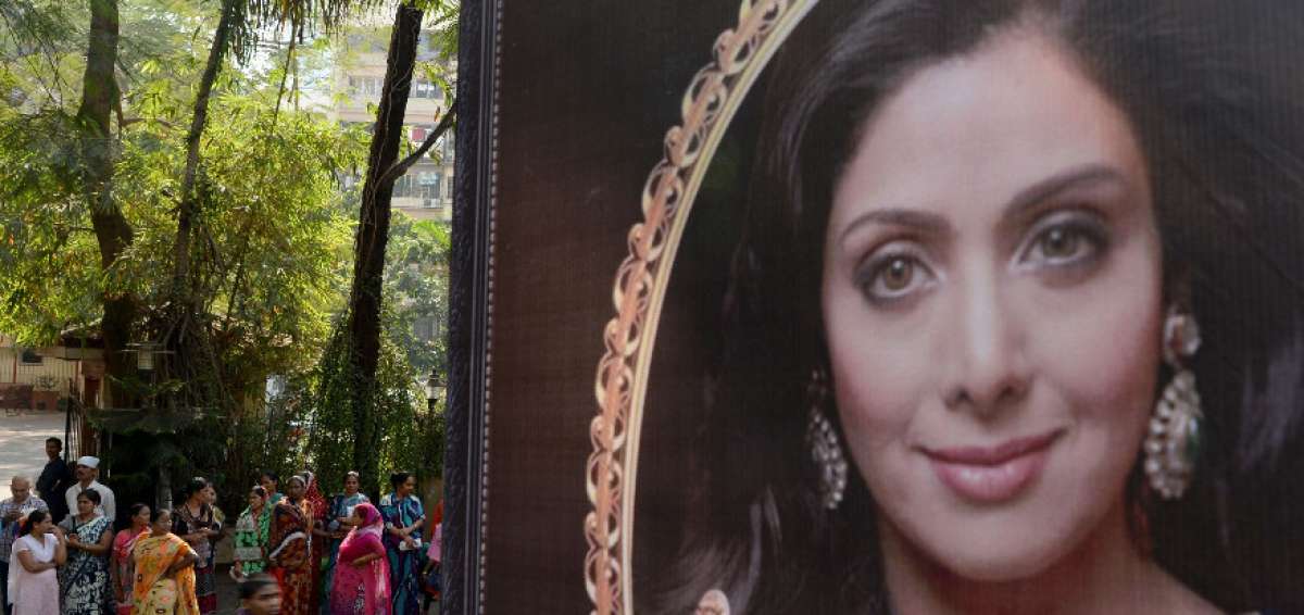 La estrella de Bollywood Sridevi Kapoor muri&oacute; ahogada en una ba&ntilde;era