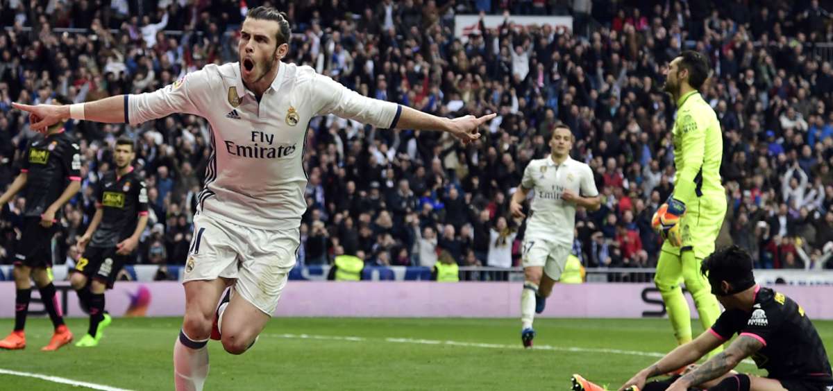 Bale reaparece con gol para asegurar el liderato del Real Madrid