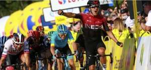 El ciclista ecuatoriano Richard Carapaz