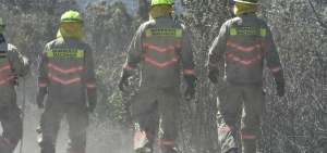 Ecuador cuenta con 221 Cuerpos de Bomberos; 6.496 bomberos  remunerados y con 1.966 con especialidad en incendios forestales.
