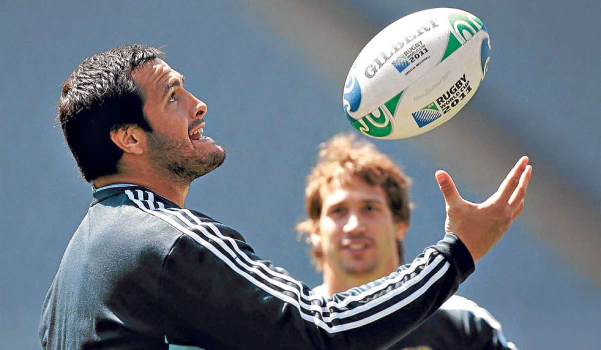 Al inicio del Mundial, Juan Figallo no estaba completamente recuperado y qued&oacute; fuera del torneo. Pero no se rindi&oacute; y sigui&oacute; entren&aacute;ndose en su club. Foto: AFP