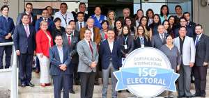 ISO en materia electoral para el CNE