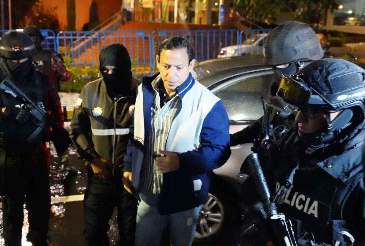 Xavier Muñoz ingresó a la cárcel 4 este 29 de diciembre del 2023.