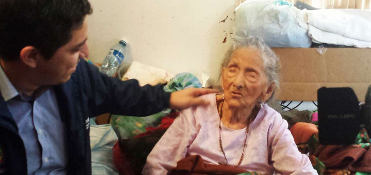 La mujer es parte de la historia de la provincia de El Oro. Su nieto ayud&oacute; a tramitar su c&eacute;dula de identidad.