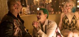 Escena en la que aparecen los actores Jared Leto, como el Joker, y Margot Robbie, como Harley Quinn.