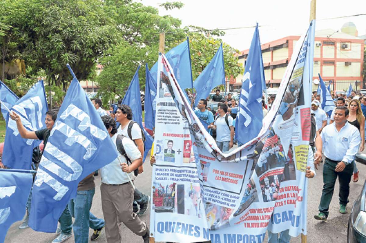 En las d&eacute;cadas del 80 y 90, el MPD ejerc&iacute;a influencia en la FEUE de Guayaquil. Luego el PSC fue el partido dominante en esa organizaci&oacute;n. Foto: Archivo