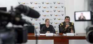 Autoridades de la Polic&iacute;a Nacional ofrecieron una rueda de prensa para convocar a los aspirantes a polic&iacute;as.
