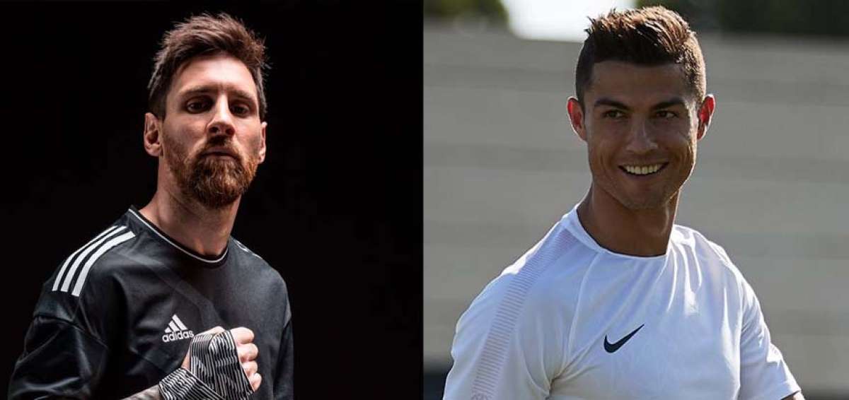 En un informe se muestra c&oacute;mo los aficionados identifican a Messi con Nike. Tal vez por el constante bombardeo de im&aacute;genes de Leo con la camiseta del FC Barcelona. El portugu&eacute;s Cristiano Ronaldo  es auspiciado por Nike, pero le toca utilizar indumentaria de Adidas cuando entrena o juega para su equipo, el Real Madrid.