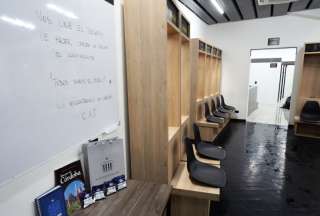 Talleres dejó este mensaje en el camerino de Barcelona