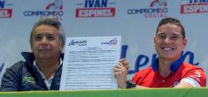 Fuerza Compromiso Social oficializa respaldo a Len&iacute;n Moreno