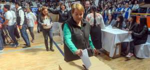El simulacro se llev&oacute; a cabo en Quito en el colegio Santa Maria Eufrasia.