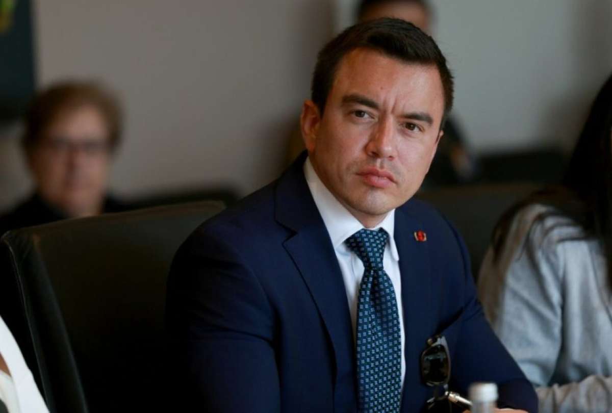 El presidente Daniel Noboa se refirió a las relaciones con México.