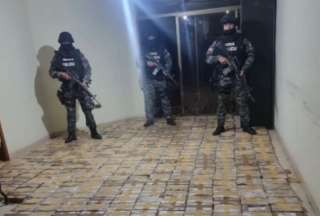 Policía decomisó media tonelada de cocaína en Manta