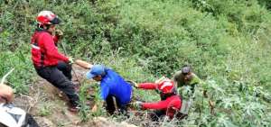 Rescatistas localizaron a las personas extraviadas. 