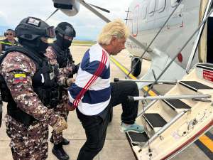 Alias capitán Pico fue recapturado el 22 de abril de 2024 en Puerto Quito. Es investigado por 21 delitos.