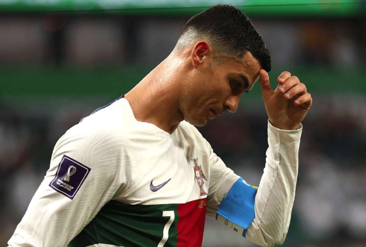Cristiano Ronaldo solo marcó un gol y perdió la titularidad en la Copa Mundial de Qatar 2022.