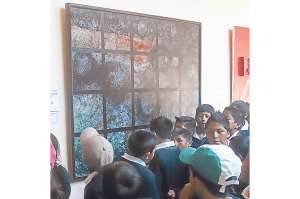 14 artistas de Chimborazo exhiben sus obras