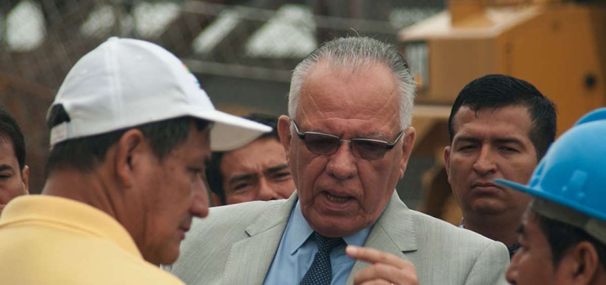 V&iacute;ctor Manuel Quirola, alcalde de Santo Domingo.