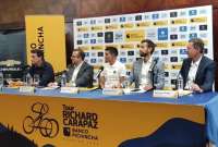 Richard Carapaz tendrá su propio tour en Ecuador
