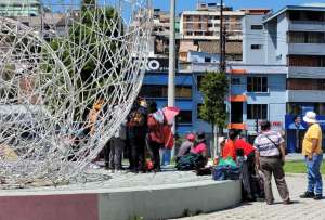 Miércoles tranquilo en el parque de El Arbolito