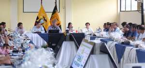 El presidente Len&iacute;n Moreno y su gabinete ministerial visitaron ayer el cant&oacute;n Santa Rosa (provincia de El Oro).