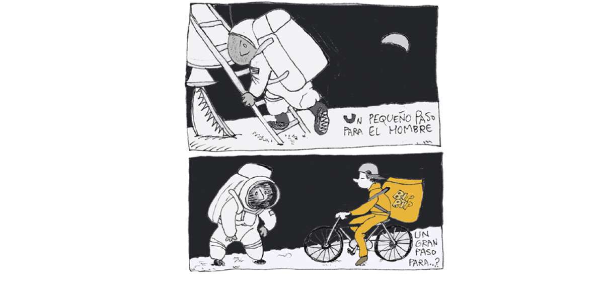 En la luna