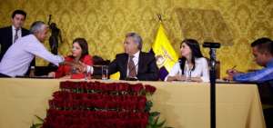 El Mandatario particip&oacute; del acto de  de suscripci&oacute;n de 24 acuerdos indemnizatorios a favor de las v&iacute;ctimas. 