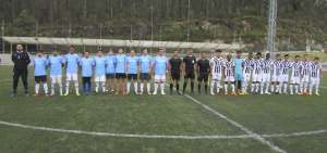 El partido entre los periodistas deportivos y Cuniburo se desarroll&oacute; en la cancha de c&eacute;sped sint&eacute;tico de la Casa de la Selecci&oacute;n en Quito.