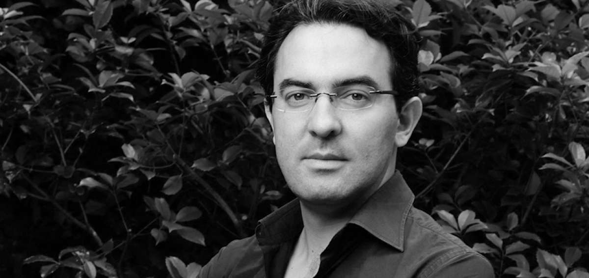 Juan Gabriel V&aacute;squez, escritor colombiano      