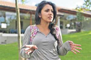 Daniela Armijo Garc&iacute;a. Nacionalidad: Ecuatoriana. Edad: 17 a&ntilde;os. Estudios: Colegio Nacional Pedro Carbo. Aficiones: Escuchar m&uacute;sica, navegar en internet y pasear con sus amigas  Inter&eacute;s a futuro: La biotecnolog&iacute;a y la gen&eacute;tica humana. FOTO: JHON GUEVARA.