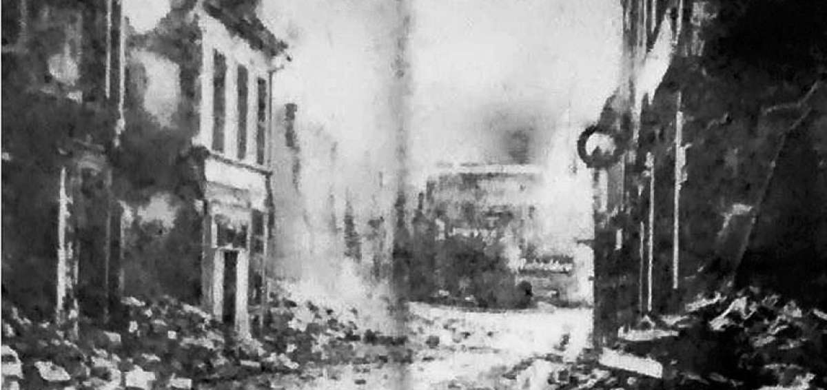Fuerzas inglesas dejan desolaci&oacute;n en Cambrai