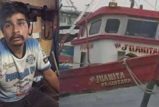 Los cinco pescadores fueron hallados en la embarcación Mi Juanita, en aguas de Ecuador, luego de permanecer más de 50 días perdidos en el océano.