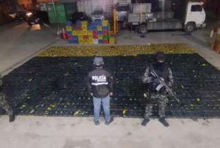 La Policía decomisó dos toneladas de cocaína. 