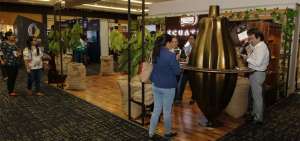 Durante la Cumbre, Nestl&eacute; permiti&oacute; que los asistentes al evento degusten su nuevo chocolate premium.    